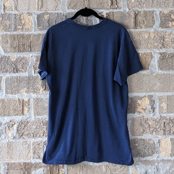 Vintage Russell 1979 Denver Cub Scout Day Camp S/S T-Shirt Single Stitch Blue - Picture 6 of 7